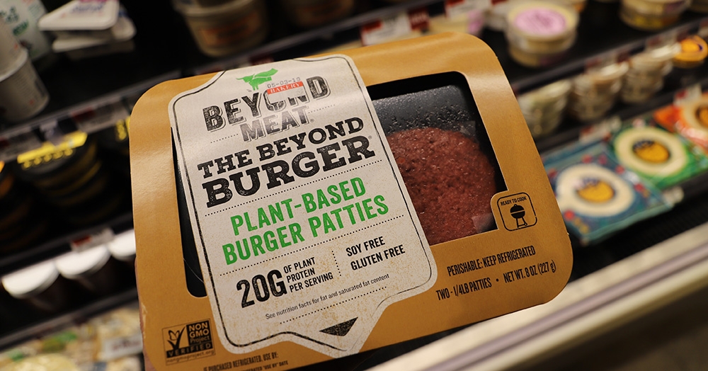 Beyond Meat in the supermarket